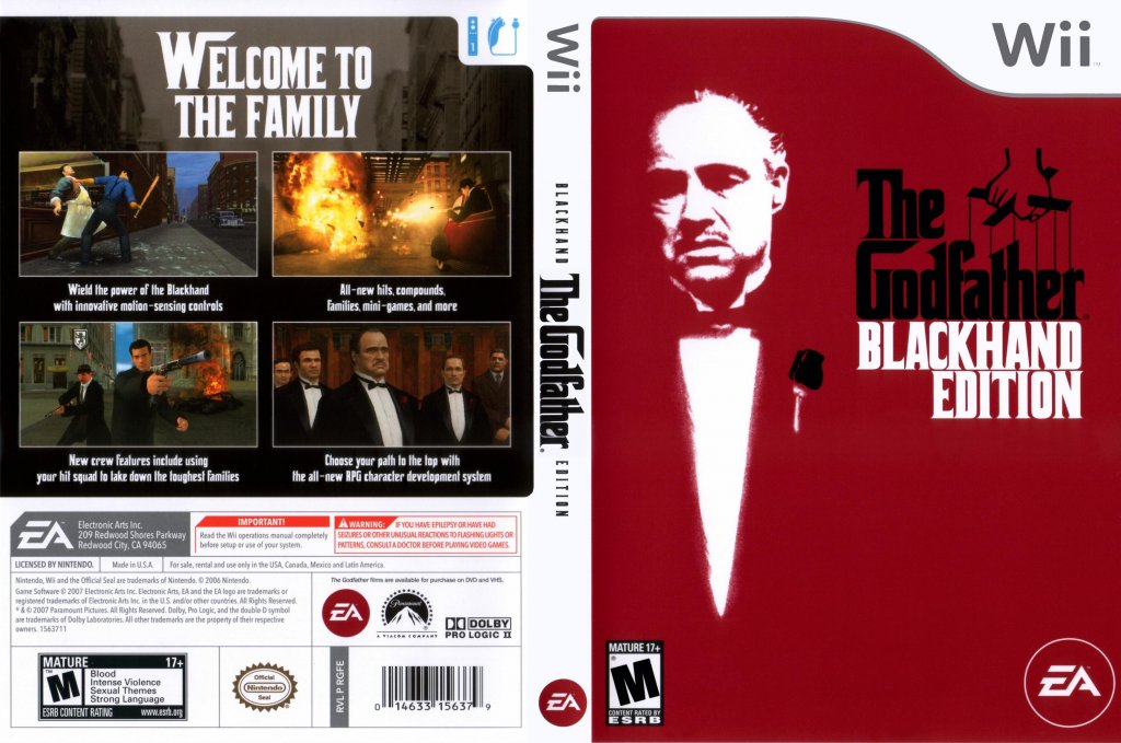 godfather blackhand edition for the wii