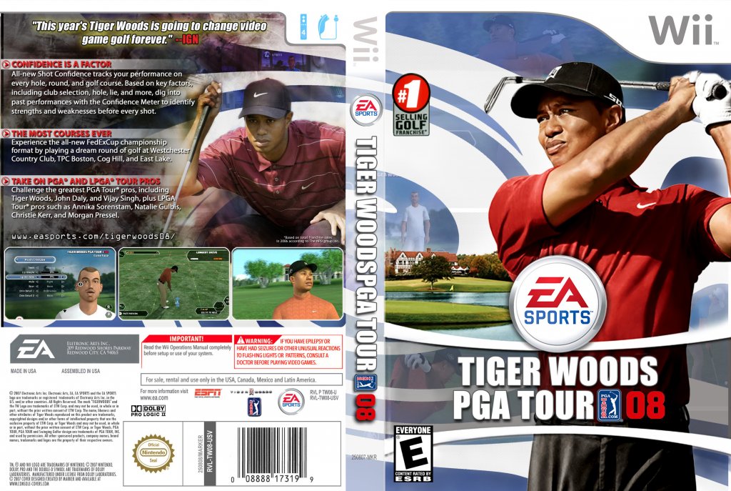 Tiger Woods PGA Tour 08