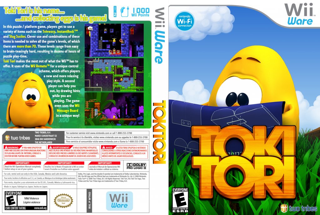 Toki Tori - WiiWare