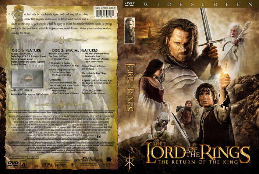 The Lord Of The Rings - The Return Of The King