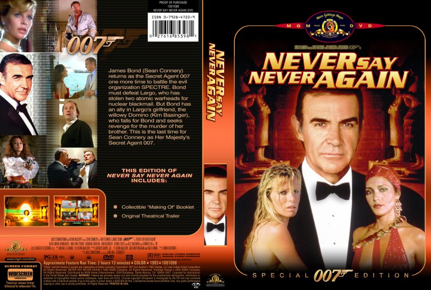 007 - James Bond: Never Say Never Again