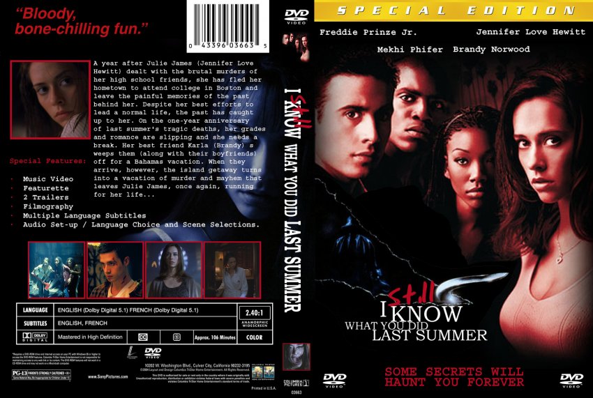 I Still Know What You Did Last Summer Movie Dvd Custom Covers 560i Still Know What You Did Last Summer Dvd Covers