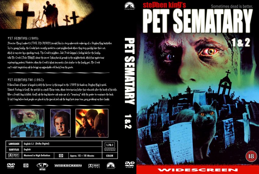 Pet Sematary 1 & 2