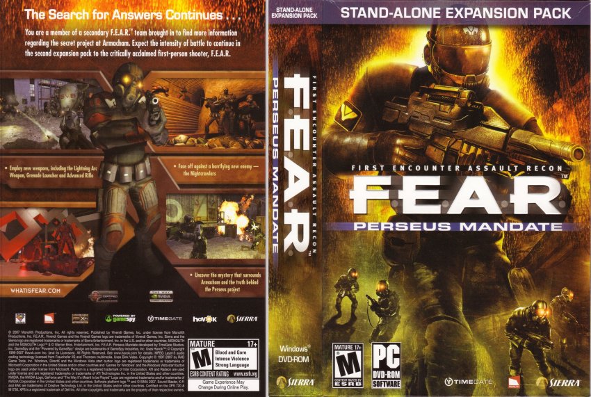FEAR: Perseus Mandate