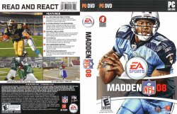 Madden 2008 PC Cover