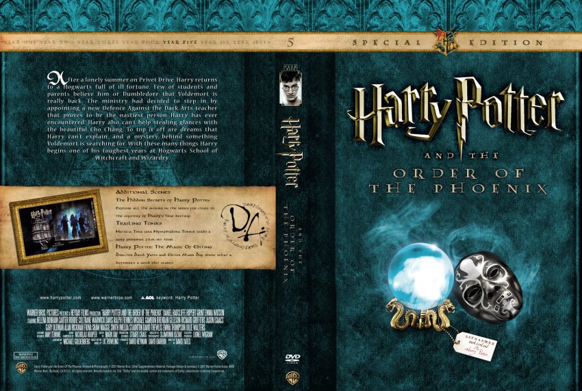 Harry Potter And The Order Of The Phoenix