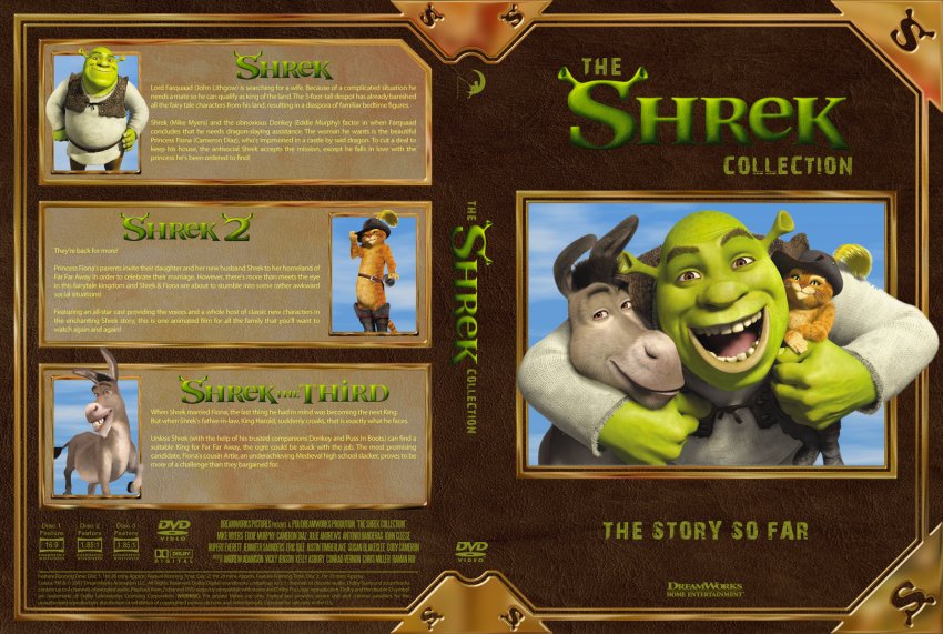 Shrek Collection Dvd Cover