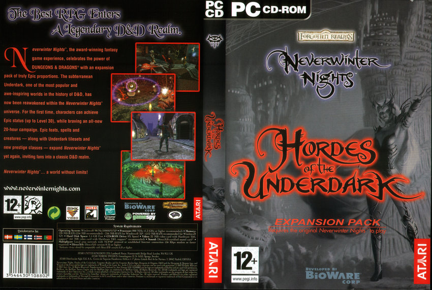 Neverwinter Nights Hordes Of The Underdark