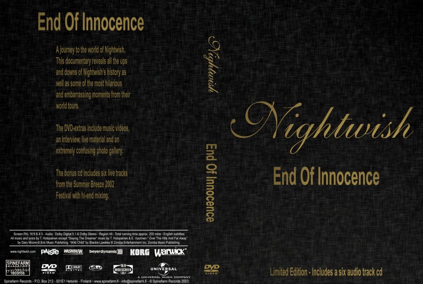 End Of Innocence Nightwish 