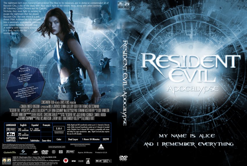 Resident evil apocalypse