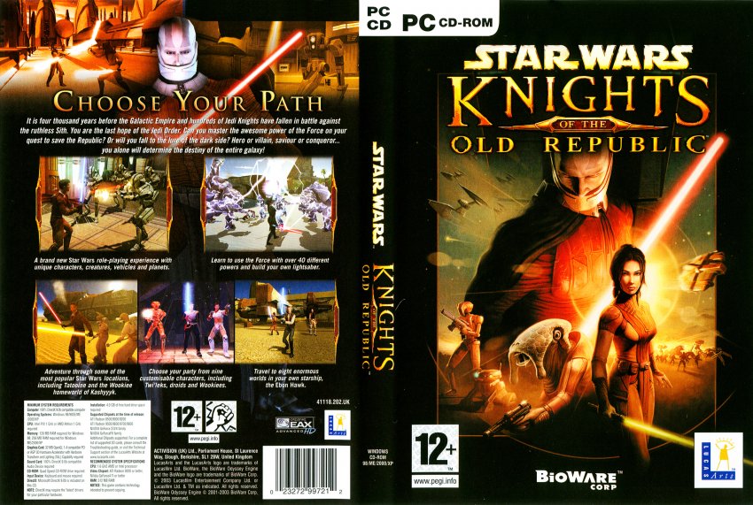 Star Wars Knight Of The Old Republic