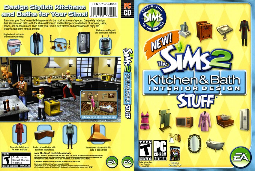 sims 2 kitchen and bath interior design stuff