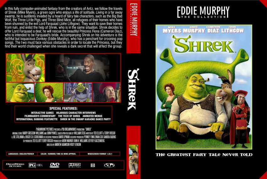 eddie murphy collection shrek