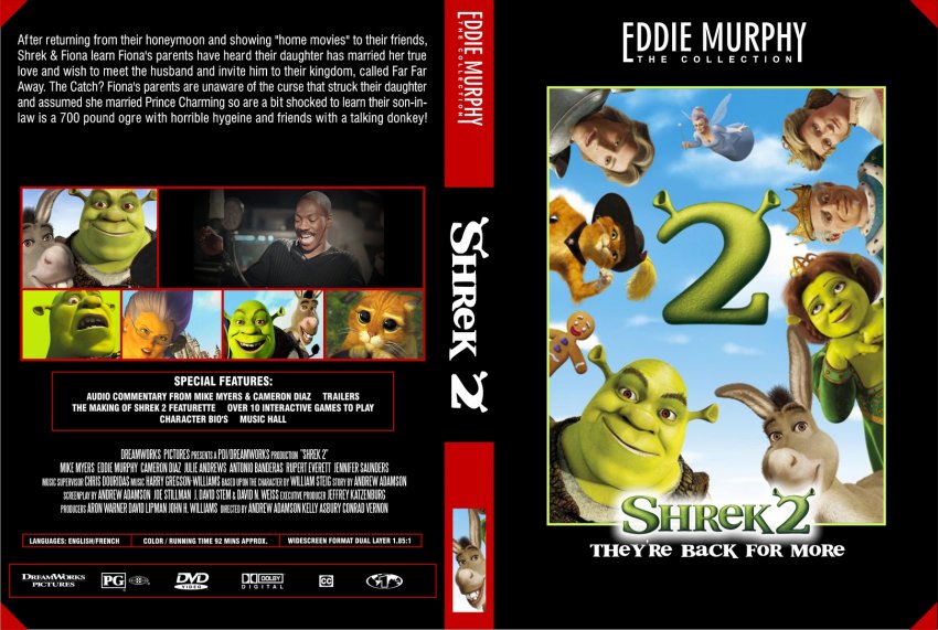 eddie murphy collection shrek 2