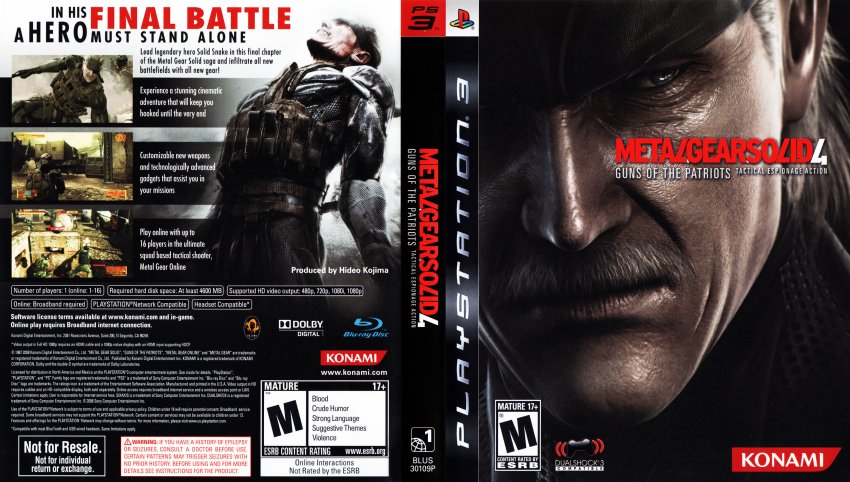 Metal Gear Solid 4