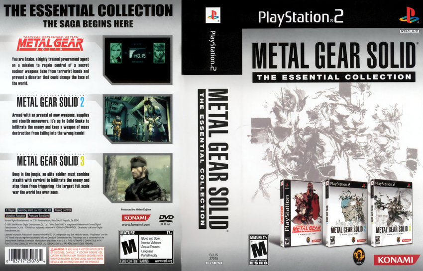 Metal Gear Solid - The Essential Collection