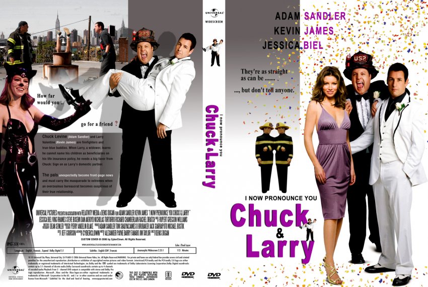 I Now Pronounce You Chuck And Larry.