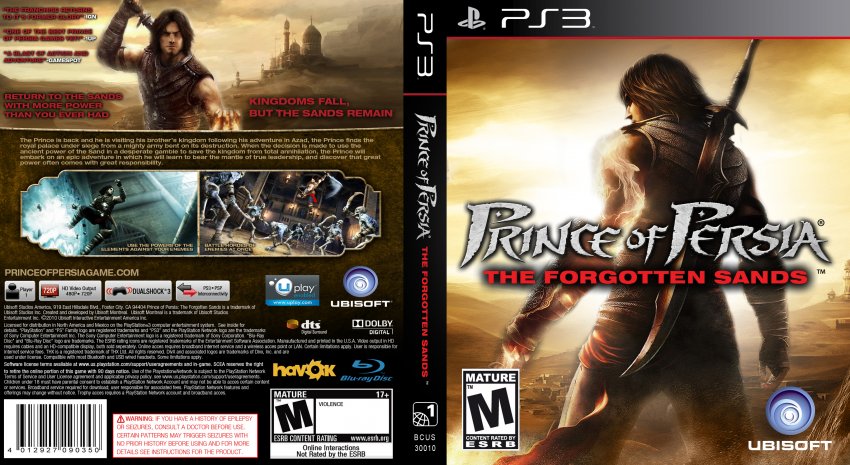 Prince of Persia The Forgotten Sands