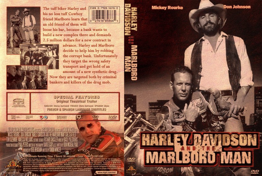 Harley Davidson And The Marlboro Man.