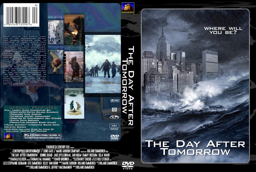The Day After Tomorrow Custom - Movie DVD Custom Covers - 78The Day
