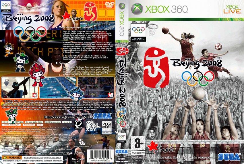 beijing 2008 xbox 360