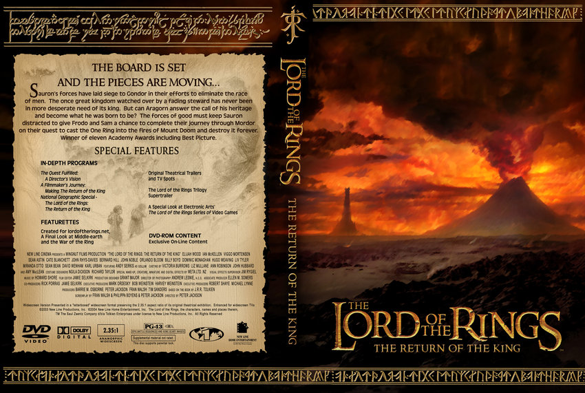 Lord of the Rings Return of the King