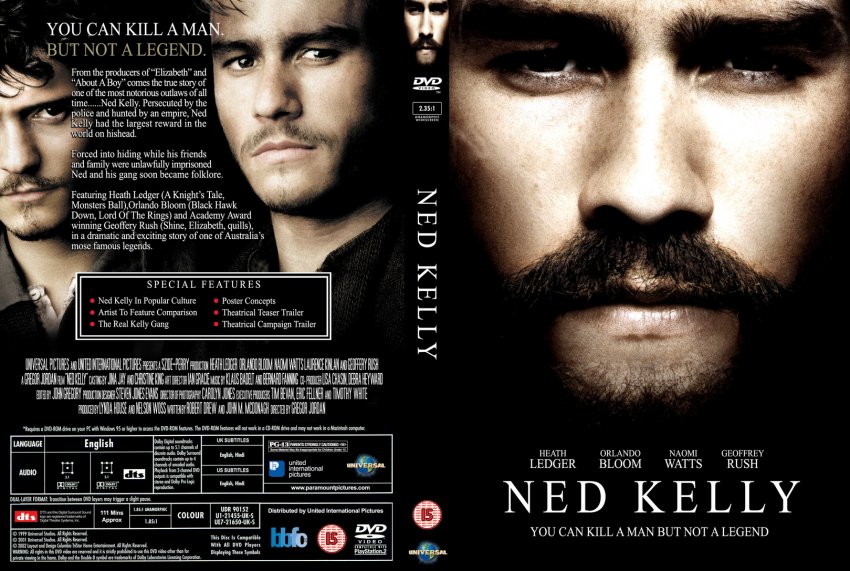 Ned Kelly Custom Cover
