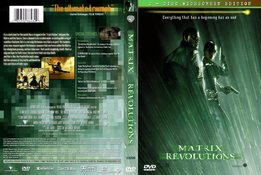 Matrix Revolutions