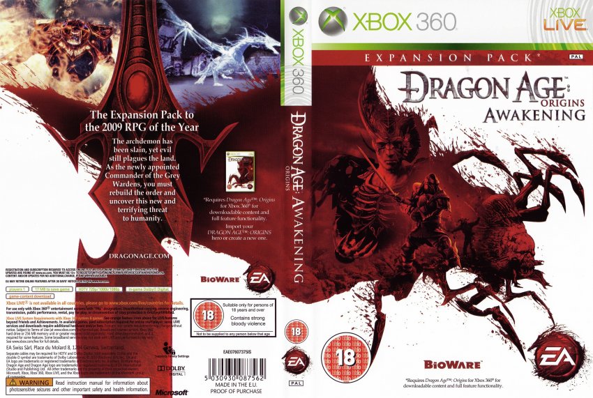 download dragon age origins awakening xbox 360 for free