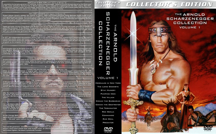 Arnold Schwarzenegger Collection - Volume 1