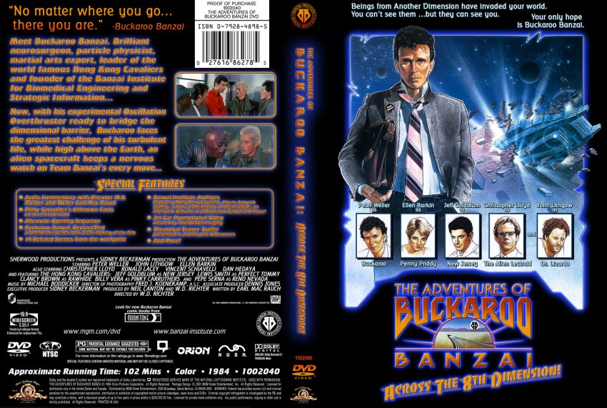 The Adventures Of Buckaroo Banzai - Across The 8th Dimension