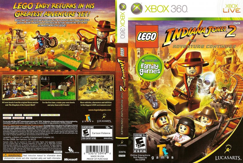 Lego Indiana Jones 2 The Adventure Continues