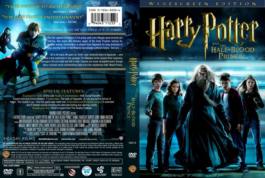 Harry Potter And The Half Blood Prince