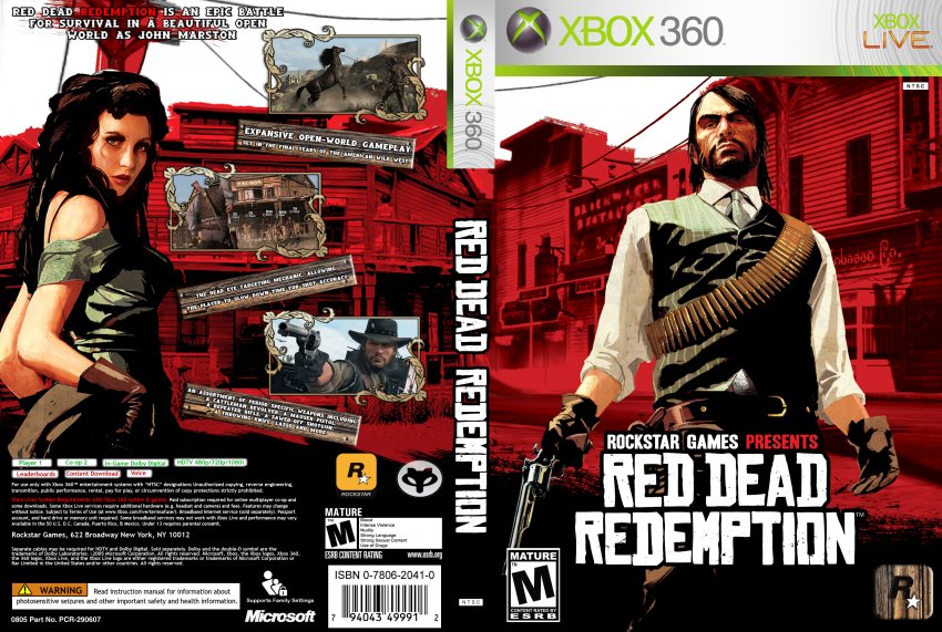 Vendo a Capa sem O Dvd Read Dead Redemption Xbox 360.Sem O Cd, Jogo de  Computador Xbox Usado 93003453