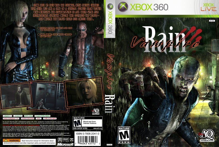 Jogo Vampire Rain Original Para Xbox 360 em Promoção na Americanas