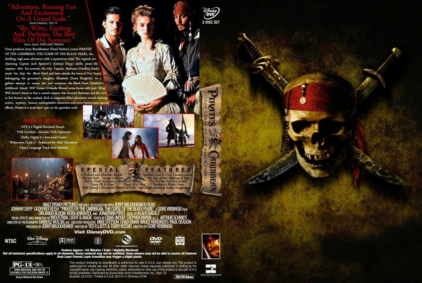 Pirates Of The Caribbean - The Curse Of The Black Pearl