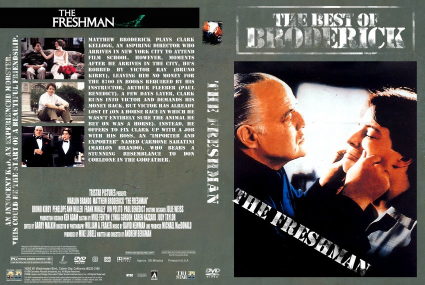 altura Sombreado gastos generales The Freshman - Movie DVD Custom Covers - The Freshman :: DVD Covers