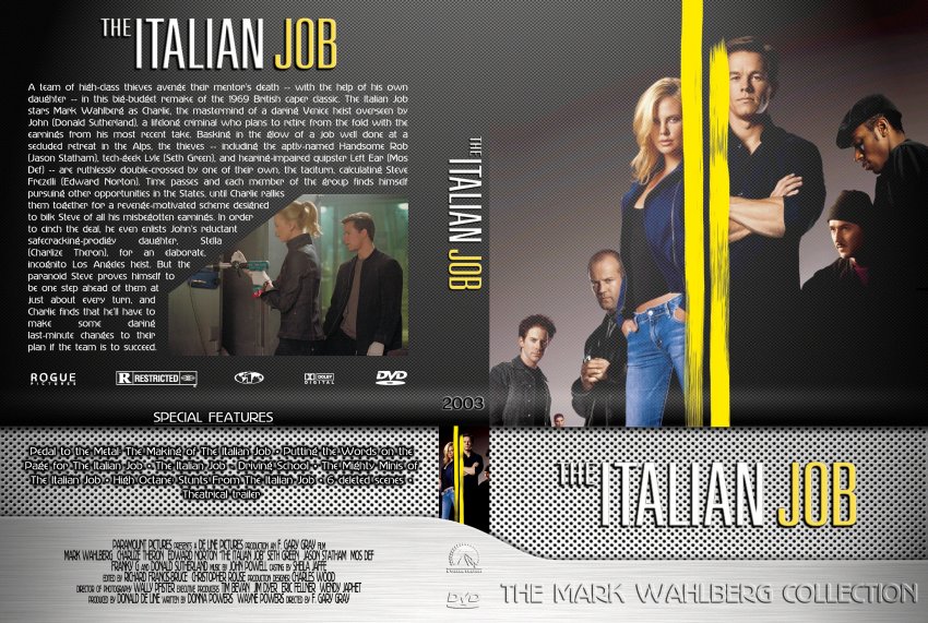 The Italian Job Movie Dvd Custom Covers The Italian Job Dvd Covers