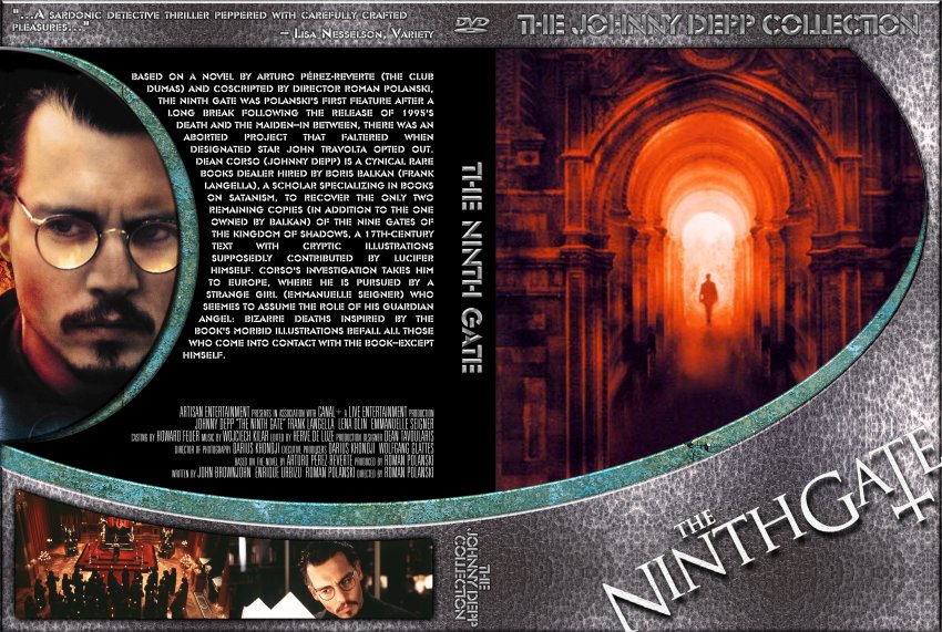 The Ninth Gate - The Johnny Depp Collection- Movie DVD Custom Covers - The Nint...