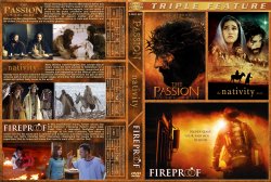 The Passion Of The Christ -The Nativity Story - Fireproof Triple