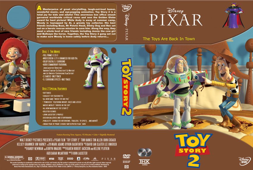 toy story 2 dvd 2001