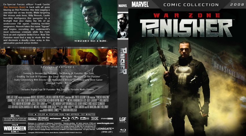 Punisher: War Zone [Blu-ray]