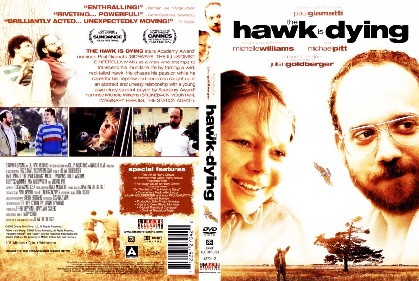The hawk is dying