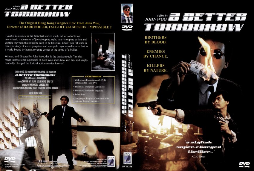 A Better Tomorrow - Movie DVD Scanned Covers - 10A Better ...