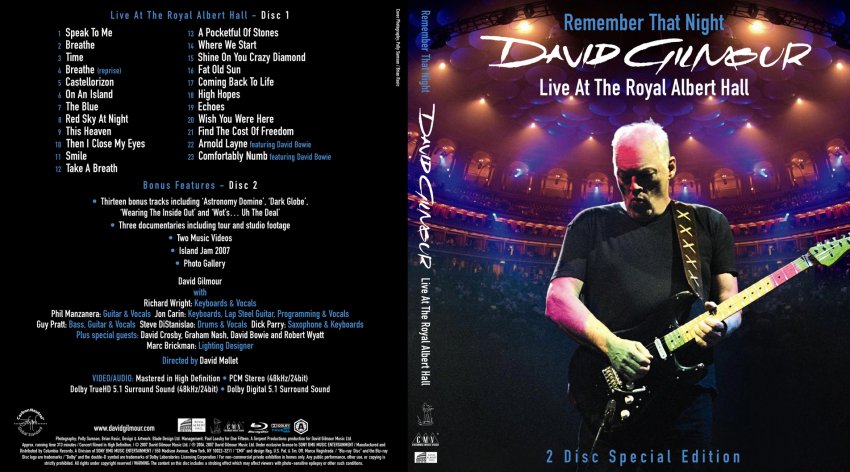 David Gilmour: Remember That Night - Live from the Royal Albert Hall