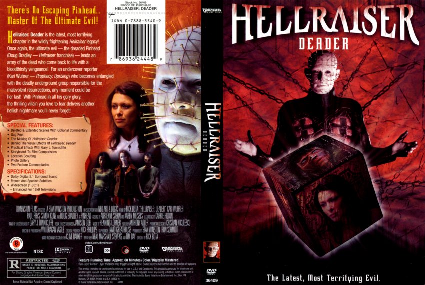 Hellraiser VII – Deader (2004)avi DVDRip MP3 -ITA/ENG