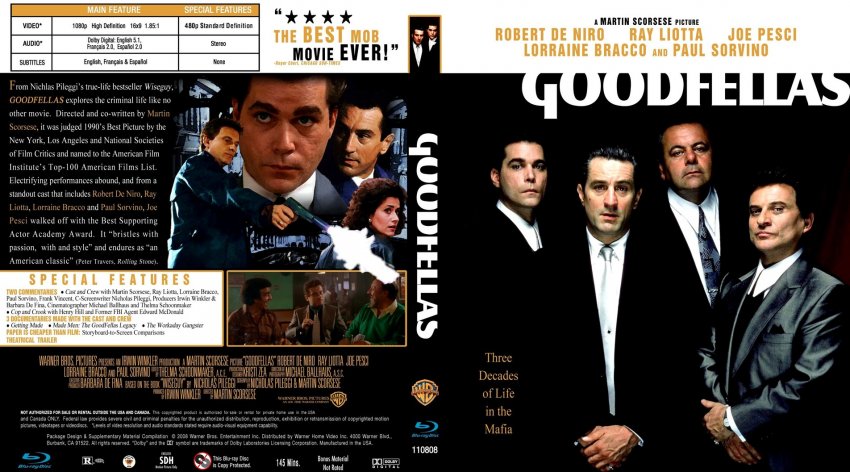 Goodfellas Movie Blu Ray Custom Covers Goodfellas Br Custom Dvd