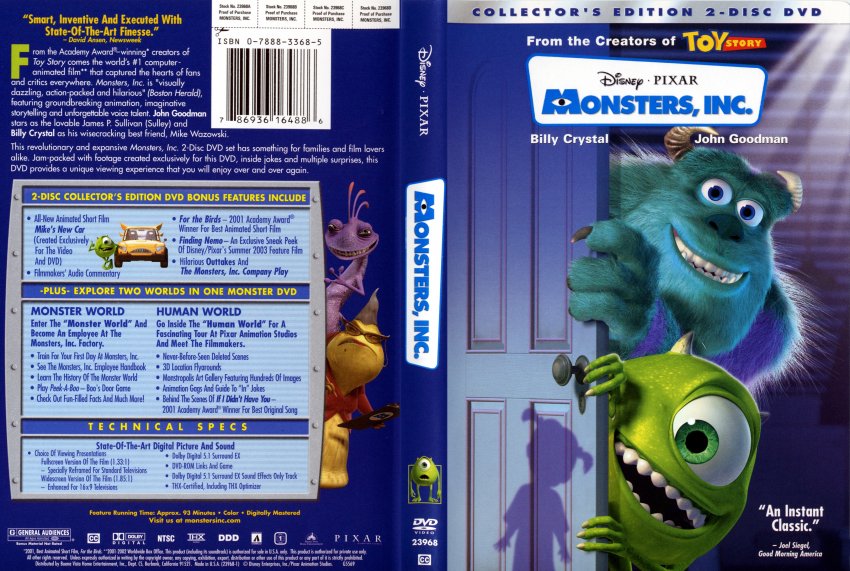 Monsters Inc