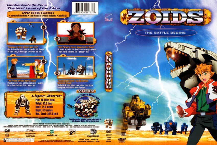 Zoids Volume 1 The Battle Begins