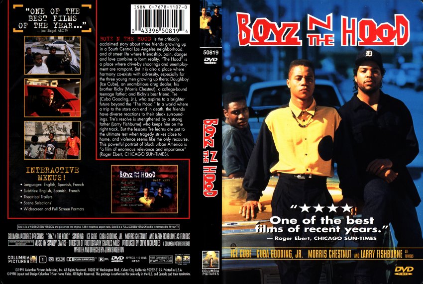 Boyz N The Hood - Movie DVD Scanned Covers - 211Boyz in the Hood :: DVD  Covers